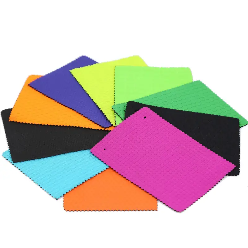 decoration waterproof Custom Color Embossed Neoprene