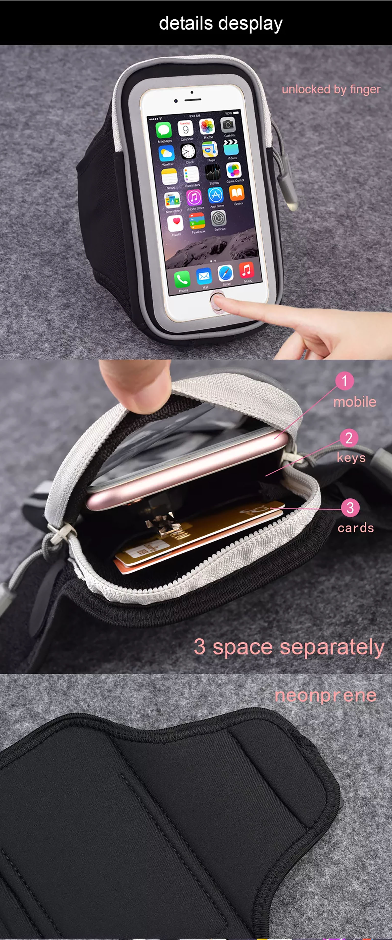 Customized 360 Full Cover Neoprene Phone Case For Crafts (2)