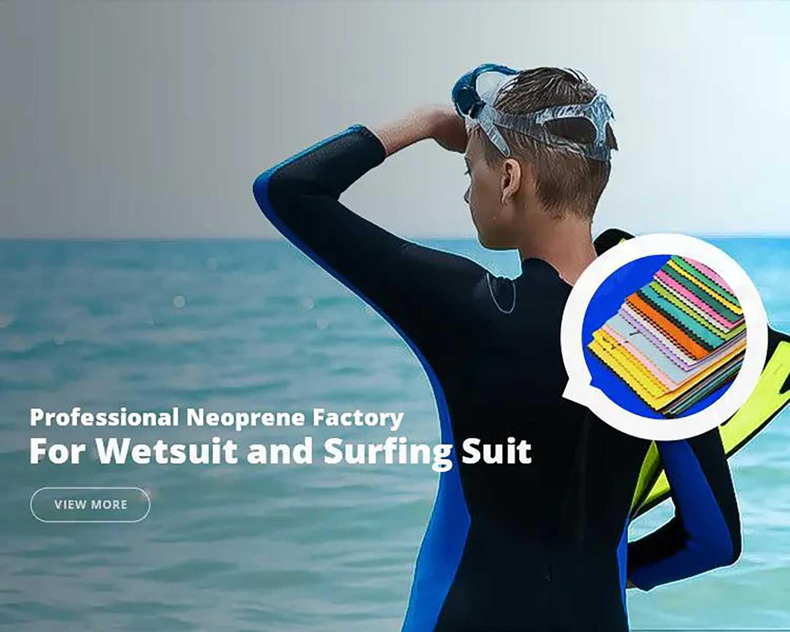 Diving Suit Neoprene with Fabric (1)(1)